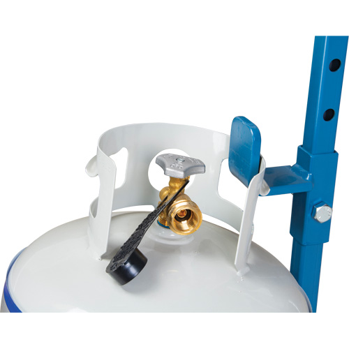 Cylinder Cart, Flat-Free Wheels, 15-1/2" W x 14-1/4" L Base, 600 lbs. Les Distributions ICE