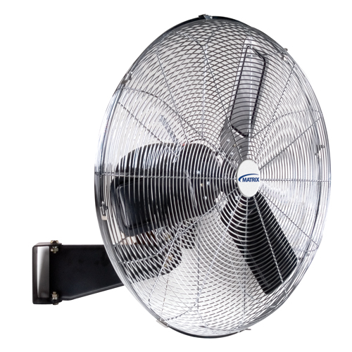 Non-Oscillating Wall Fan, Industrial, 2 Speed, 26" Diameter Les Distributions ICE