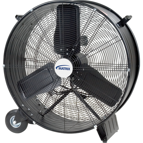 Light Industrial Direct Drive Drum Fan, Industrial, 2 Speed, 28" Diameter Les Distributions ICE