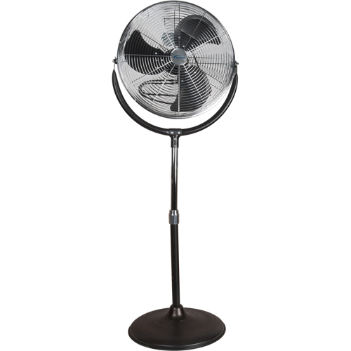 High-Velocity Pedestal Fan, Commercial, 3 Speed, 20" Diameter Les Distributions ICE