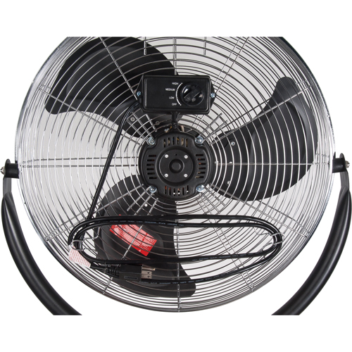 High-Velocity Pedestal Fan, Commercial, 3 Speed, 20" Diameter Les Distributions ICE