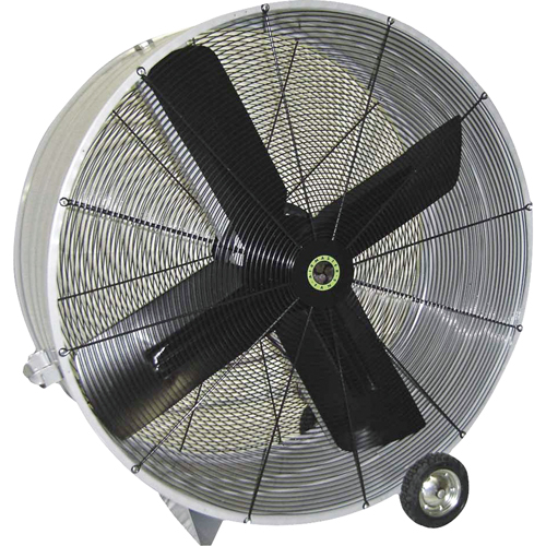 Belt Drive Drum Fans, Industrial, 1 Speed, 48" Diameter Les Distributions ICE