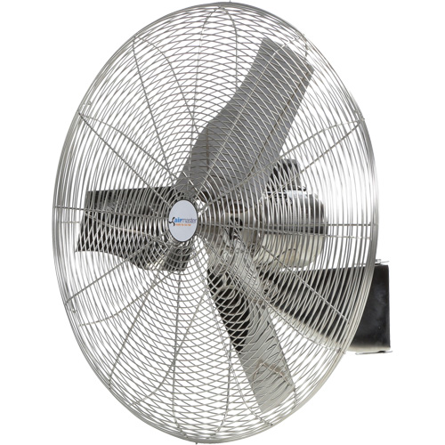 Stainless Steel Food Service Washdown Air Circulating Fans, Industrial, 1 Speed, 30" Diameter Les Distributions ICE