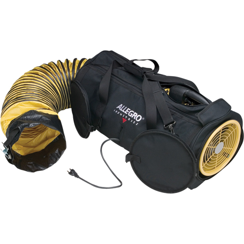 Ventilateurs axiaux  Air Bag  ALLEGRO INDUSTRIES, 1/4 CV, 700 pi³/min Les Distributions ICE