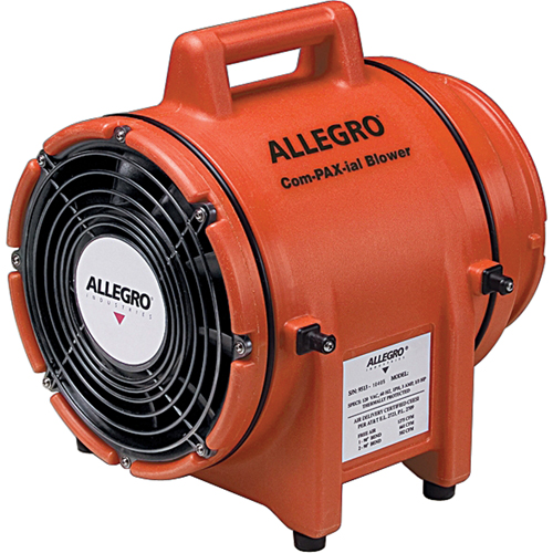 ALLEGRO INDUSTRIES 8" DC Axial Blowers, 1/4 HP, 816 CFM Les Distributions ICE