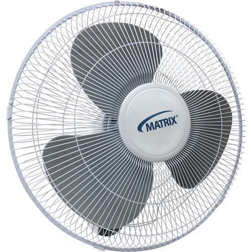 Ventilateur mural oscillant, Commercial, 3 vitesses, Diam&egrave;tre de 16" Les Distributions ICE