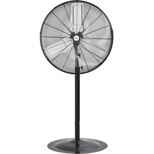 Oscillating Pedestal Fan, Heavy-Duty, 2 Speed, 30" Diameter Les Distributions ICE