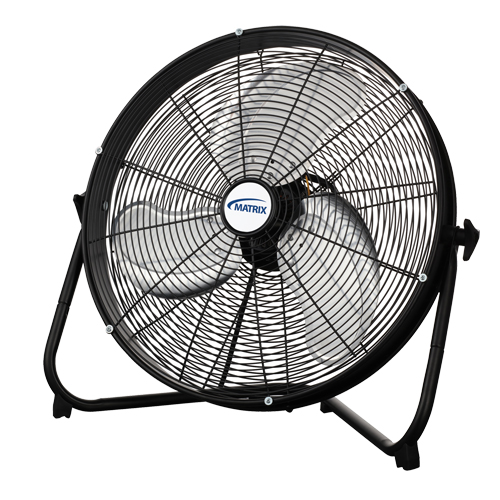 Ventilateur de plancher &agrave; haute v&eacute;locit&eacute;, Commercial, 3 vitesses, Diam&egrave;tre de 20" Les Distributions ICE