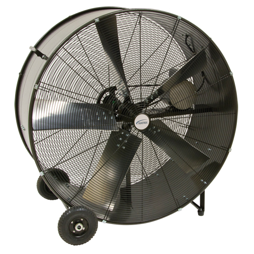 Heavy-Duty Fixed Belt Drive Drum Fan, Industrial, 2 Speed, 42" Diameter Les Distributions ICE