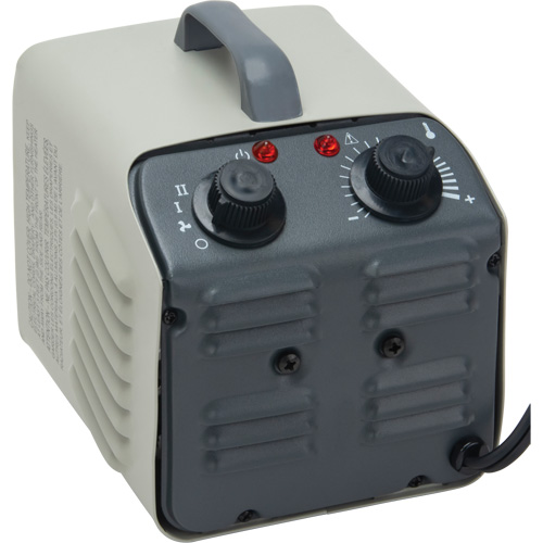 Personal Metal Shop Heater with Thermostat, Fan, Electric Les Distributions ICE
