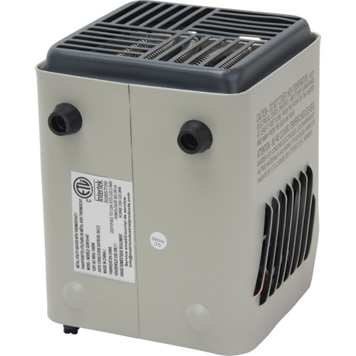 Personal Metal Shop Heater with Thermostat, Fan, Electric Les Distributions ICE