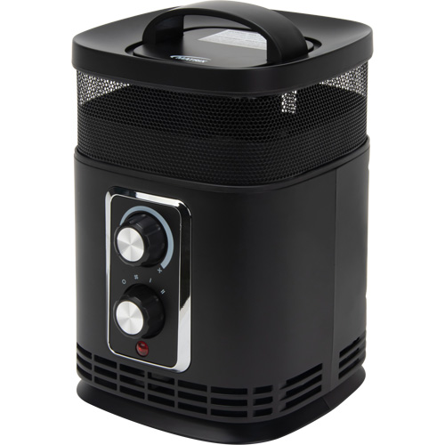 360 Degree Surround Portable Heater, Ceramic, Electric, 5200 BTU/H Les Distributions ICE