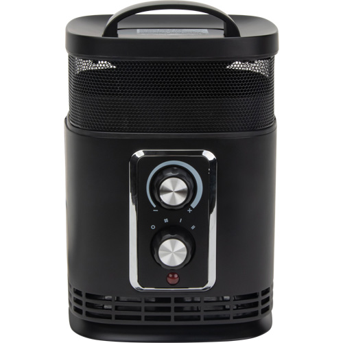 360 Degree Surround Portable Heater, Ceramic, Electric, 5200 BTU/H Les Distributions ICE