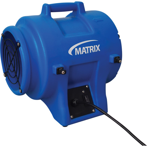 8" Air Blower without Canister, 1/4 HP, 816 CFM Les Distributions ICE