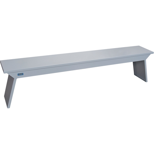 Locker Room Benches, Steel, 72" L x 12" W x 17" H Les Distributions ICE