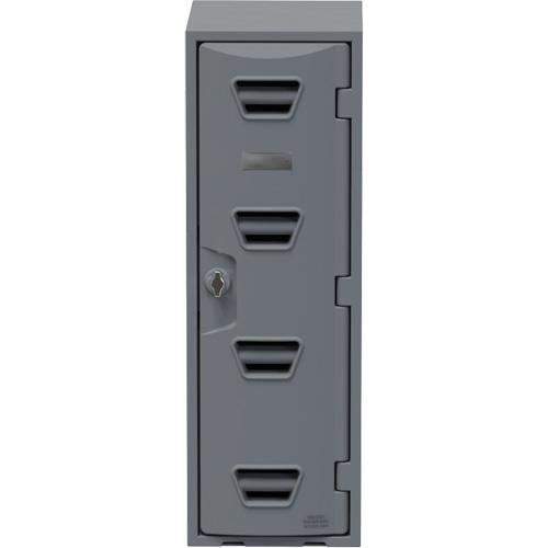 Locker, 12" x 15" x 47", Grey, Assembled Les Distributions ICE