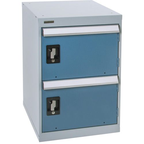 Two-Door Pedestal Workbench, 28" H x 18" W x 21" D Les Distributions ICE