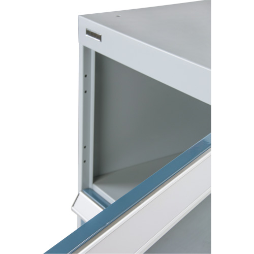 Two-Door Pedestal Workbench, 28" H x 18" W x 21" D Les Distributions ICE