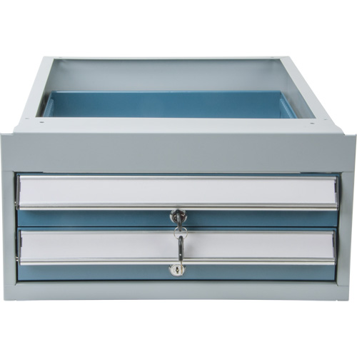 Replacement Drawer for Cabinet Workbench, Steel, 20" W x 15-3/8" D x 2-3/4" H Les Distributions ICE