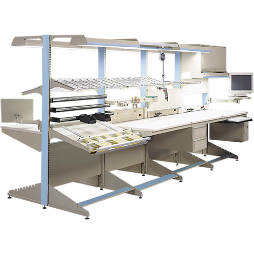 Postes de travail modulaire ergonomiques - Panneaux s&eacute;parateurs Les Distributions ICE