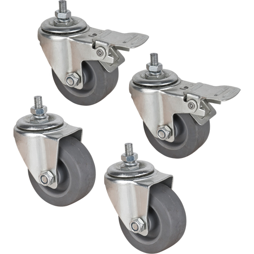 Open Floor Style Shop Desk - Optional Caster Kit Les Distributions ICE