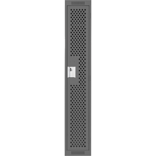 Casiers Clean Line, 12" x 15" x 72", Acier, Charbon, Rivet (assembl&eacute;), Perfor&eacute; Les Distributions ICE