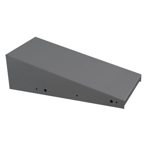 Clean Line Economy Lockers Slope Top, 1 Bank, 18" D x 12" W x 6" H, Steel Les Distributions ICE