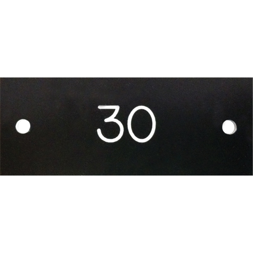 Locker Number Plates Les Distributions ICE