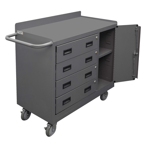 Mobile Workbench Cabinet, Steel Surface Les Distributions ICE