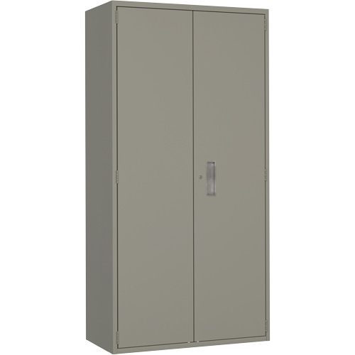 Armoire de rangement Hi-Boy, Acier, 4 Tablettes, 72" h x 36" la x 18" P, Gris Les Distributions ICE