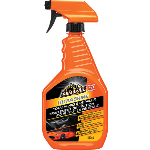 Ultra Shine Total Vehicle Detailer, 650 ml, Trigger Bottle Les Distributions ICE