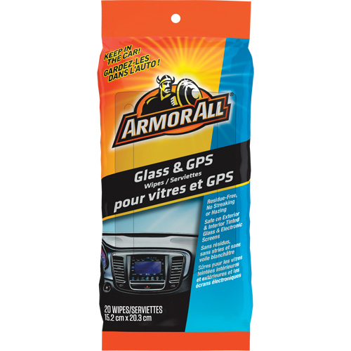 Serviettes nettoyantes pour vitres & GPS Les Distributions ICE