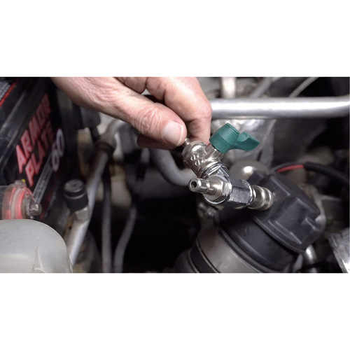 Trousse de test de syst&egrave;me d'air de turbocompresseur avec adaptateur pour fum&eacute;e Les Distributions ICE