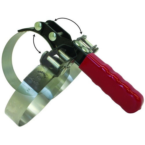 Petite cl&eacute; pour filtre &agrave; huile standard &agrave; prise pivotante, 3-1/2" - 3-7/8" Capacit&eacute; du filtre Les Distributions ICE