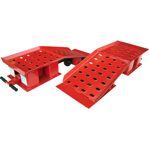 Paire de rampes pour camion, Capacit&eacute; 20 000 lb, 48-1/4" lo, 12-5/8" la, Hauteur de 9" Les Distributions ICE
