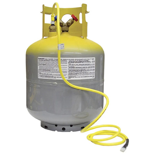 Aspirateur de r&eacute;frig&eacute;rant R134A et R1234YF avec collecteur Les Distributions ICE