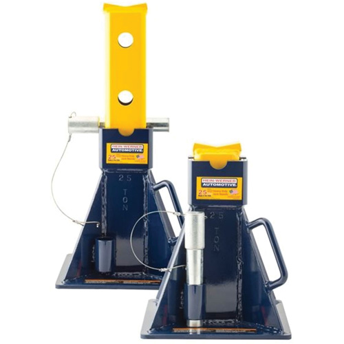 Vehicle Support Stands, Locking Pin, 25 tons Capacity Les Distributions ICE