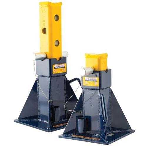 Vehicle Support Stands, Locking Pin, 25 tons Capacity Les Distributions ICE