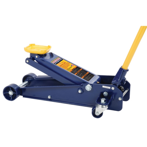 Cric de service, 2 tonne(s) Capacit&eacute;, 4-1/2" Abaiss&eacute;e, 20-1/4" &eacute;lev&eacute;e, Hydraulique &agrave; main Les Distributions ICE
