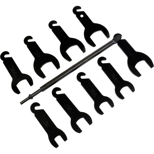 10-Piece Pneumatic Fan Clutch Wrench Set Les Distributions ICE