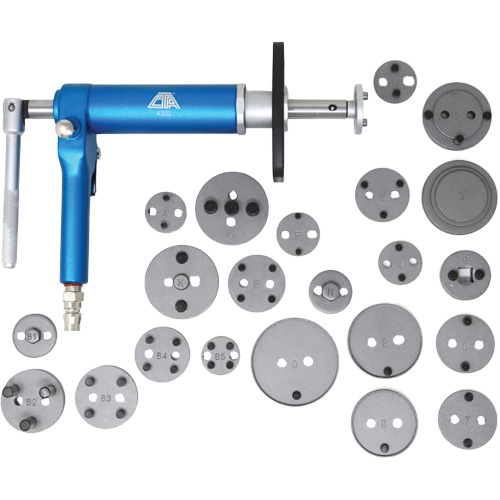 Air-Powered Brake Caliper Wind Back Tool Kit Les Distributions ICE