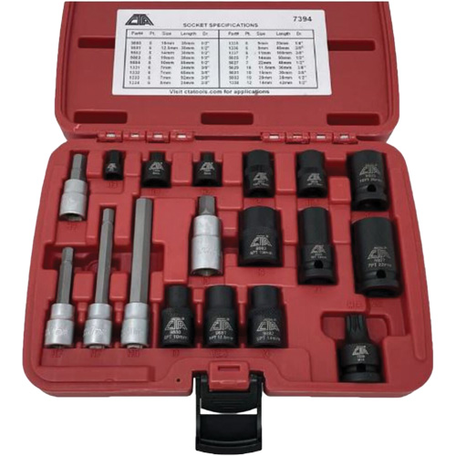 18-Piece Brake Caliper Socket Set Les Distributions ICE