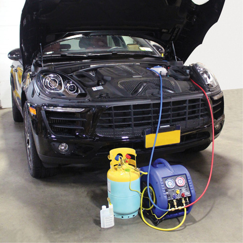 Syst&egrave;me de r&eacute;cup&eacute;ration pour climatiseur automobile Les Distributions ICE