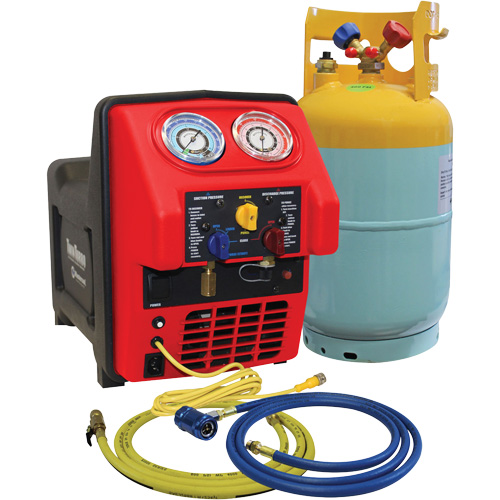 Machine de r&eacute;cup&eacute;ration de r&eacute;frig&eacute;rant sans &eacute;tincelles &agrave; double turbo pour R1234Yf Les Distributions ICE