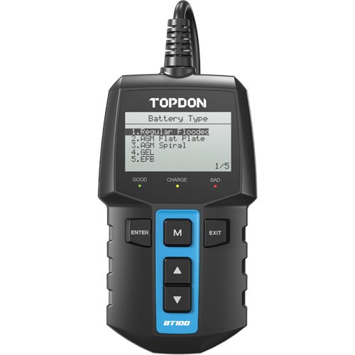 Testeur de batterie 12?V et de syst&egrave;mes BT100 Les Distributions ICE