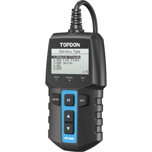 Testeur de batterie 12?V et de syst&egrave;mes BT100 Les Distributions ICE