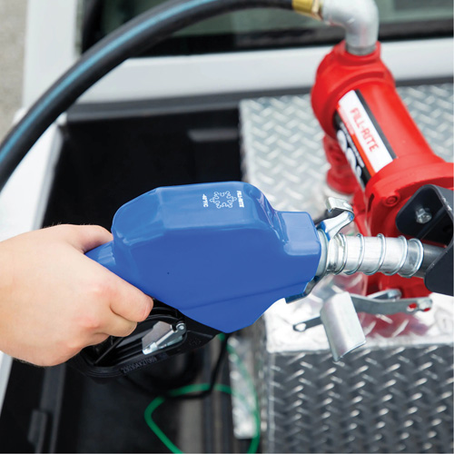 Pistolet automatique temps froid bleu pour diesel Les Distributions ICE