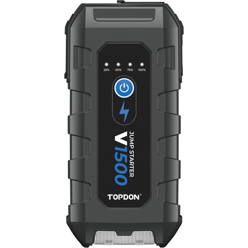 V1500 Jump Starter, Booster, Power Bank & Flashlight Les Distributions ICE