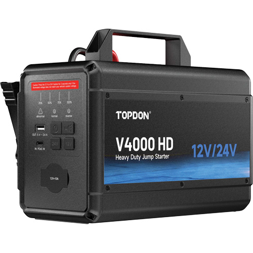 V4000 HD 12V/24V 4000A Jump Starter Les Distributions ICE