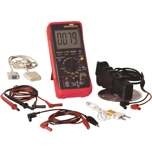 Pro Model Automotive Digital Multimeter W/PC Interface Les Distributions ICE